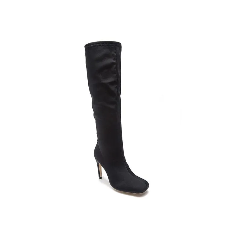 Square Heeled Boots