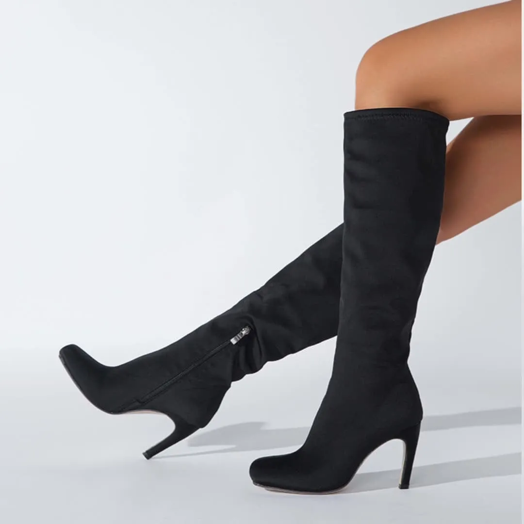 Square Heeled Boots