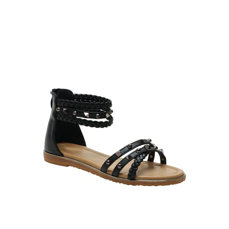 Strappy Stud Sandals