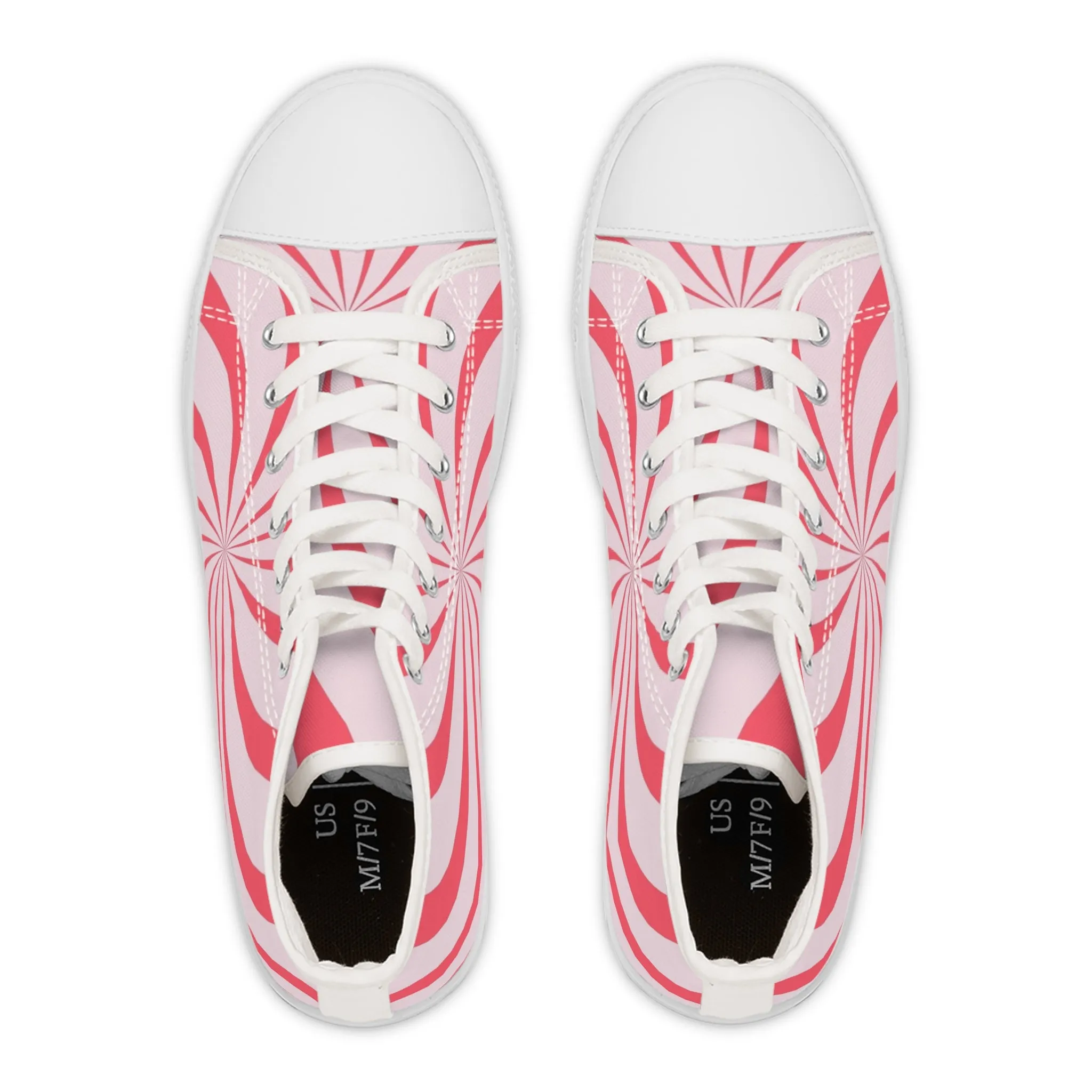 Strawberry Candy Women's High Top Sneakers