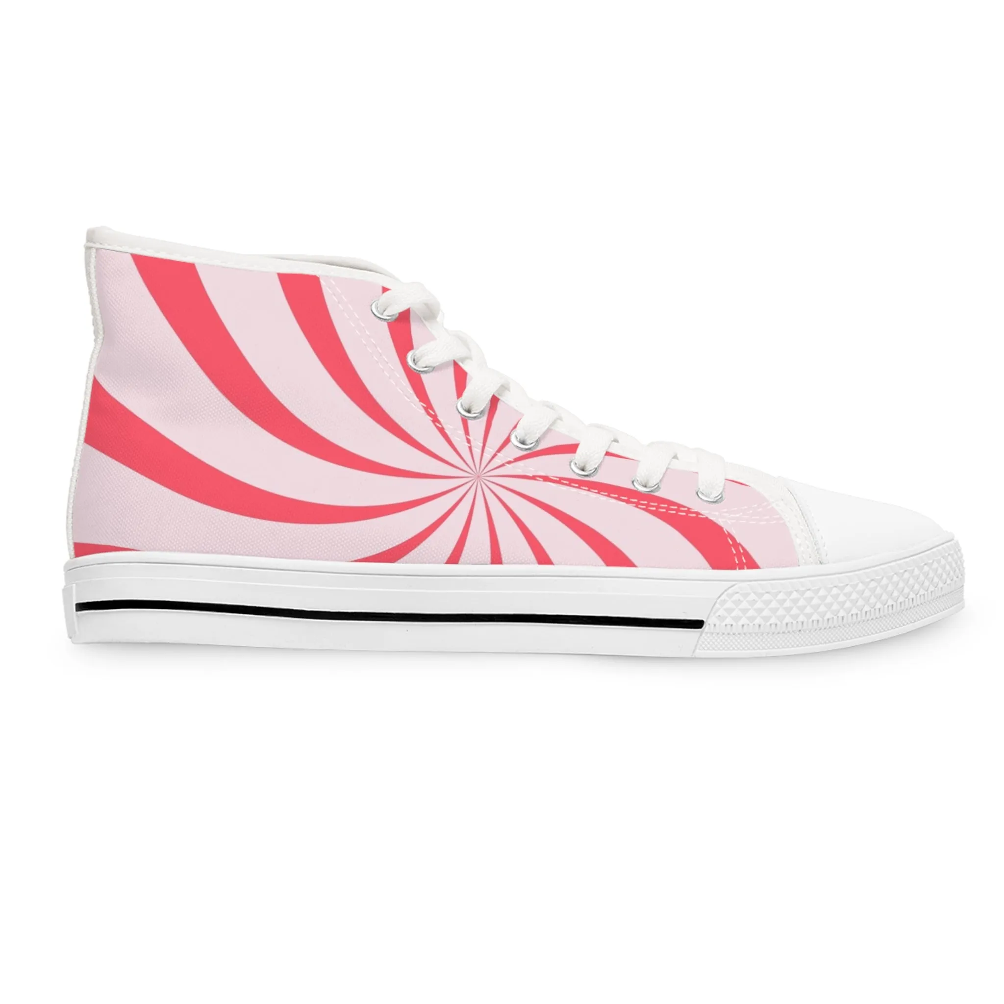 Strawberry Candy Women's High Top Sneakers