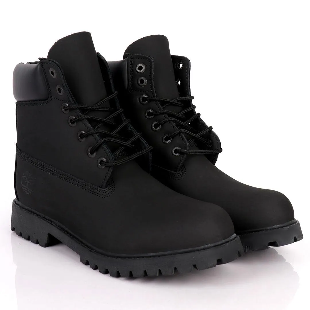 Tim Black Breathable Men's 6-Inch Premium Waterproof Boots