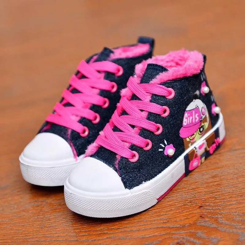 Totem Trek Canvas Sneakers for Girls