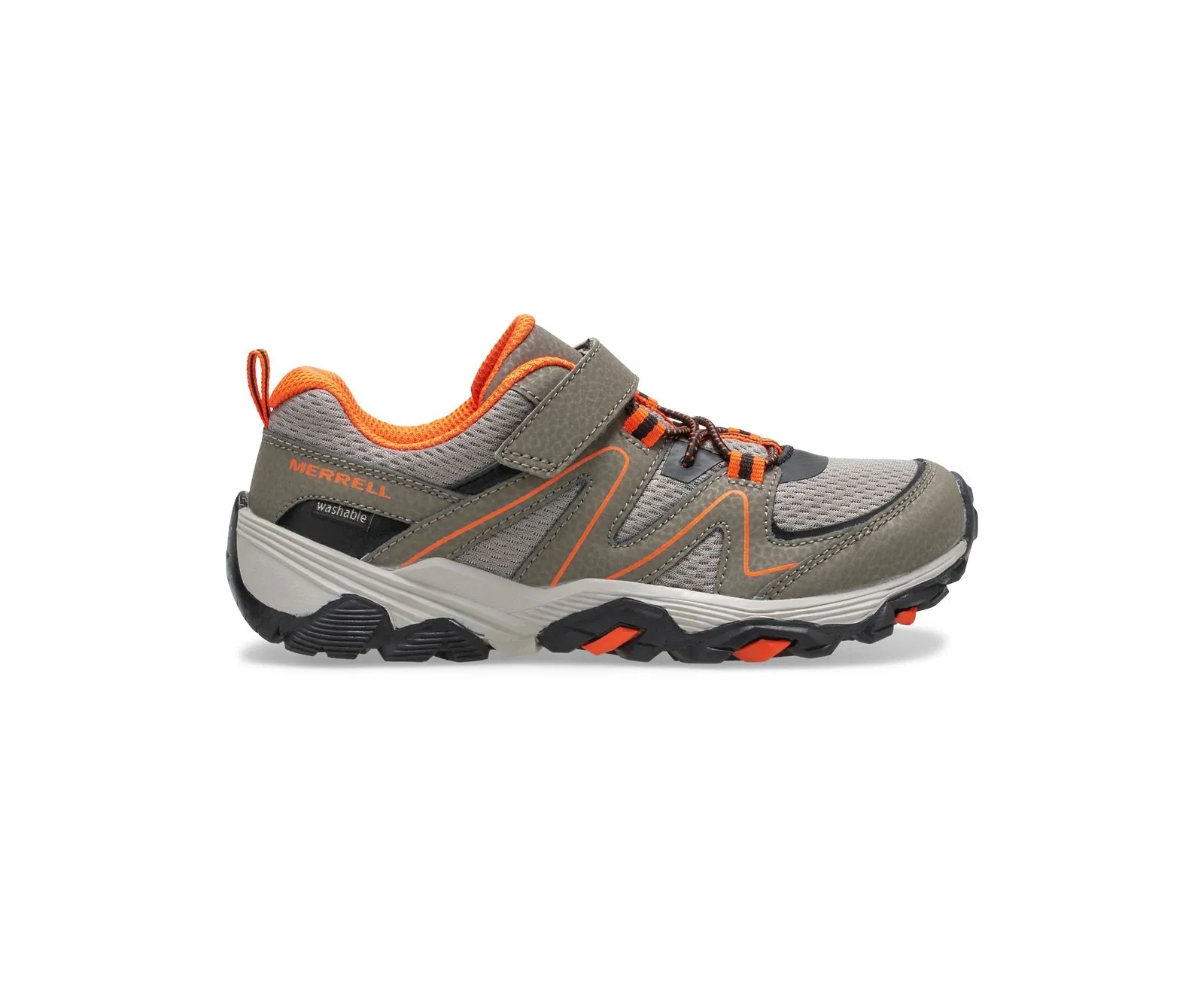 Trail Quest Kid's Trail Shoe - Gunsmoke/Orange