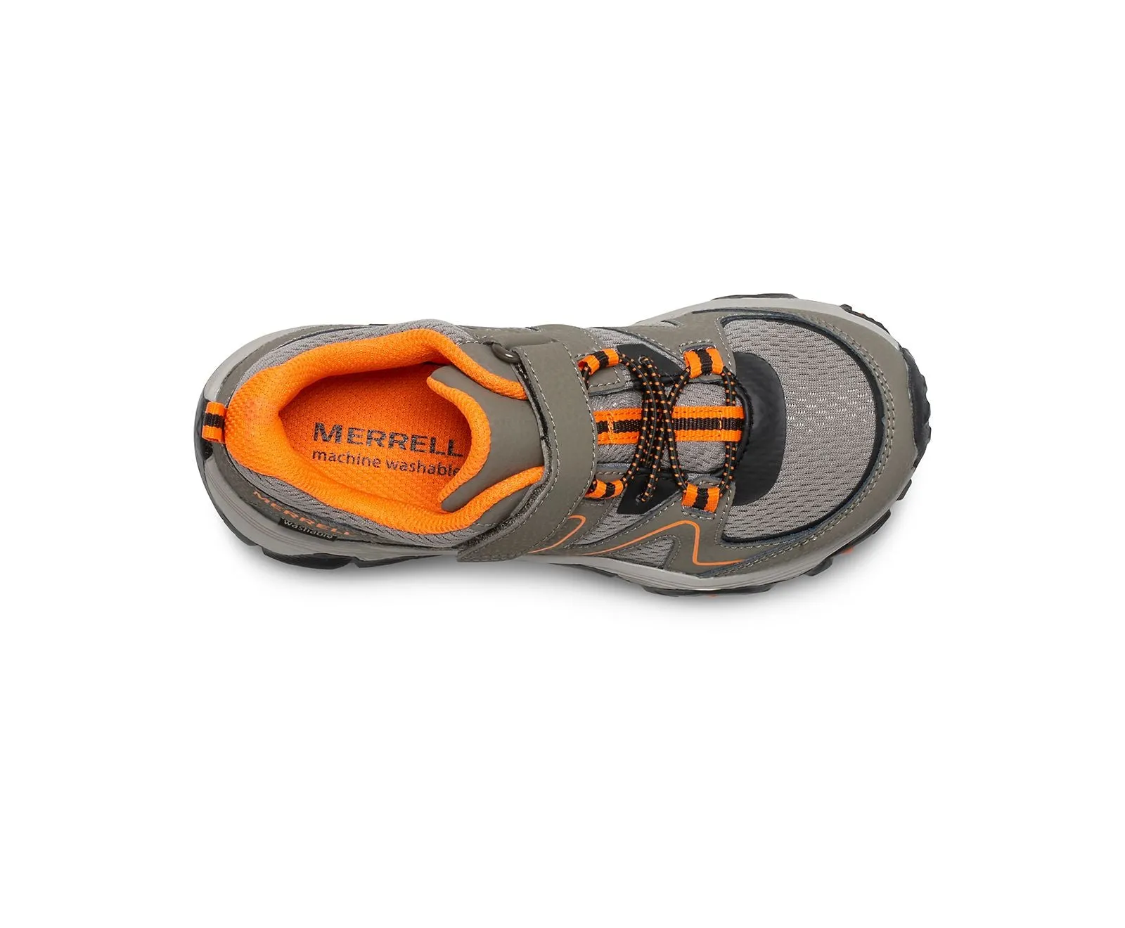 Trail Quest Kid's Trail Shoe - Gunsmoke/Orange