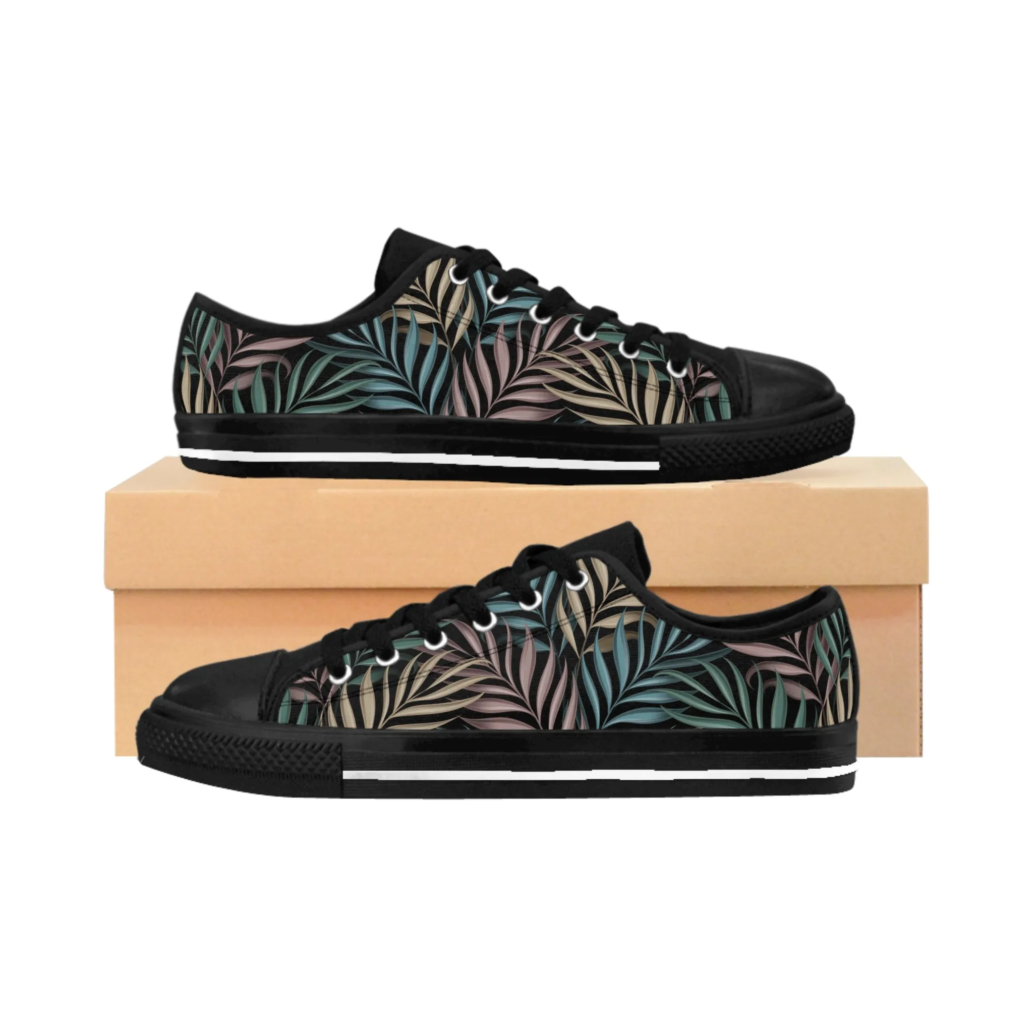 Tropical Exotic Leaves Women's Sneakers