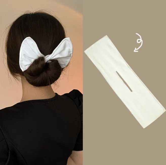 Twist Clip Bow Bun Hair Accessories