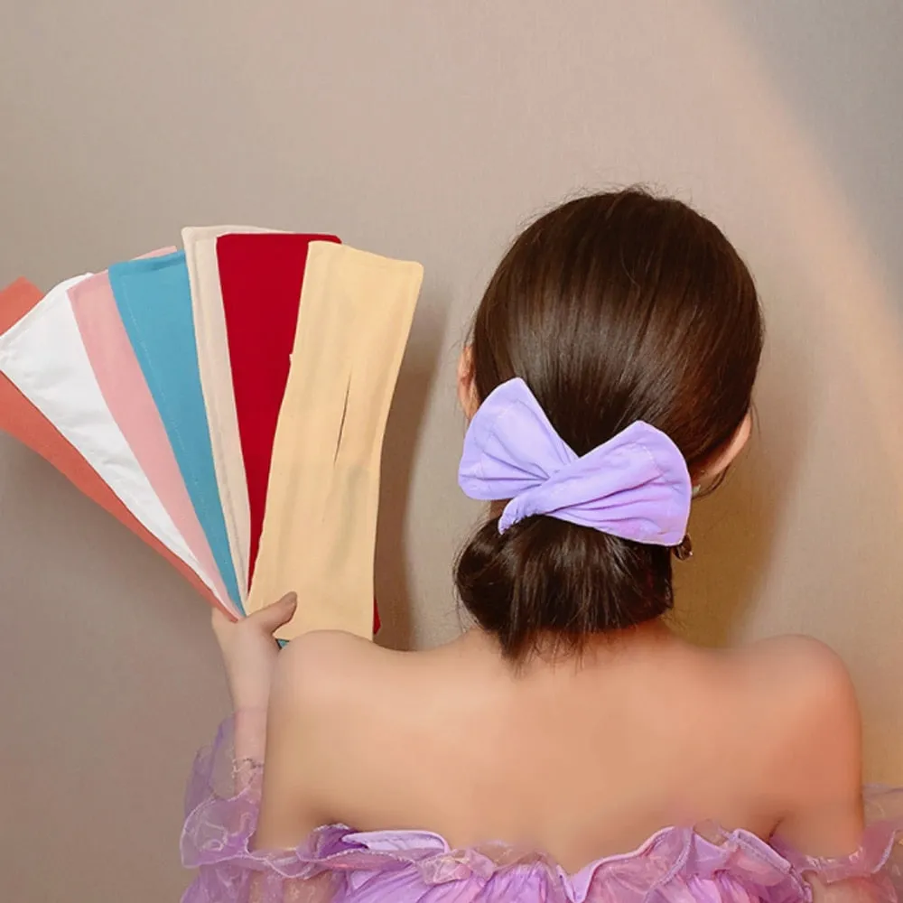 Twist Clip Bow Bun Hair Accessories