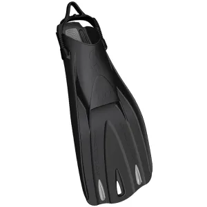 Used ScubaPro GO Sport Dive Fins, Black, Size: X-Small