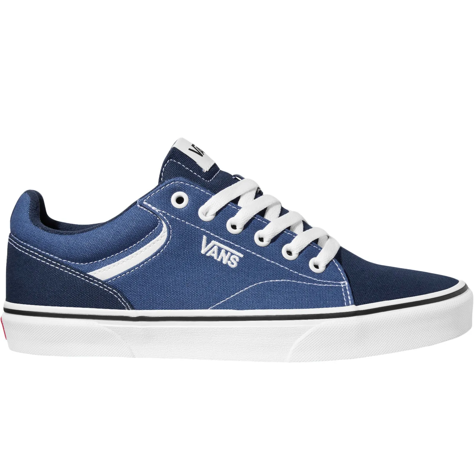 Vans Mens Seldan Low Rise Skater Canvas Trainers Sneakers