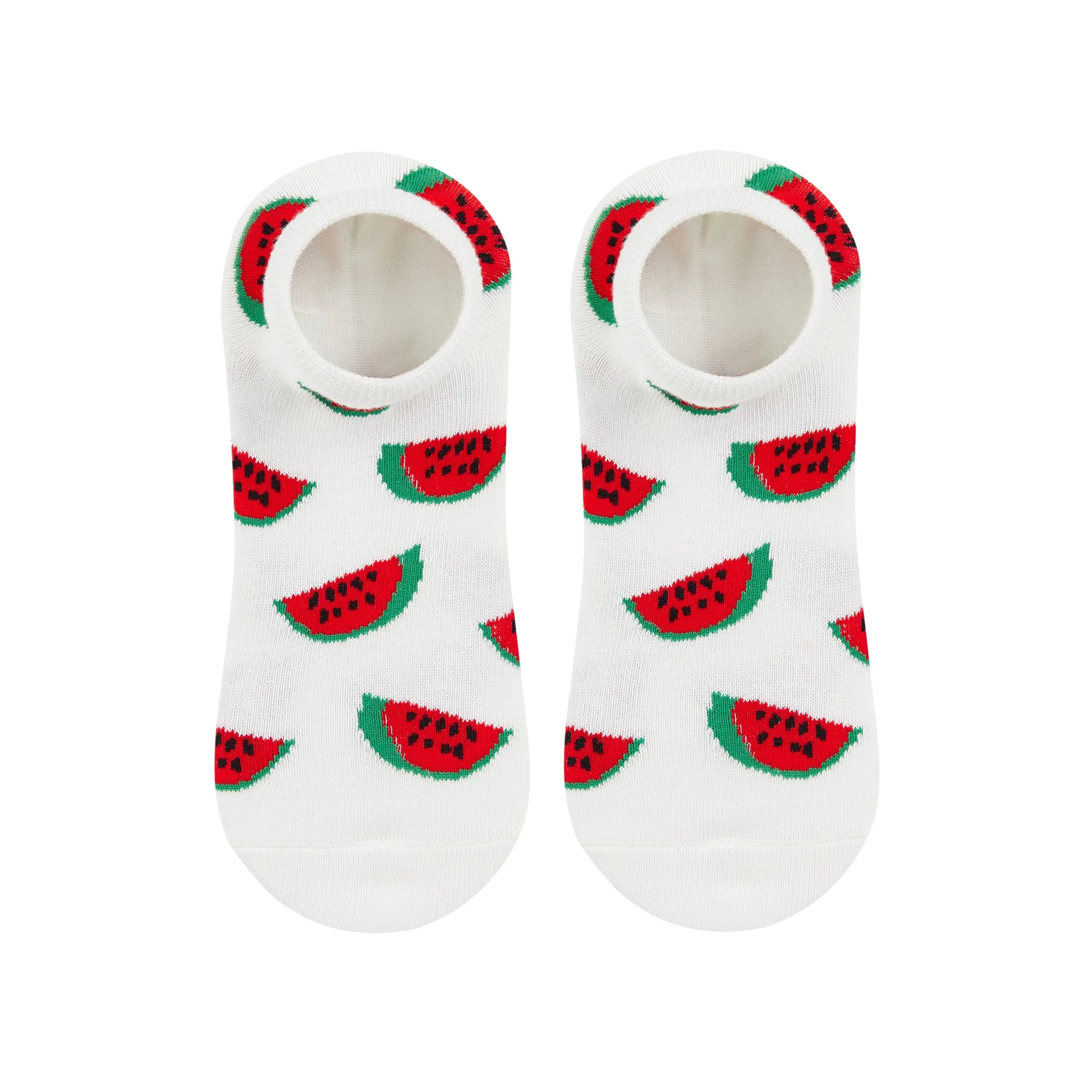 Watermelon Printed Ankle Socks