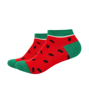 Watermelon Printed Ankle Socks