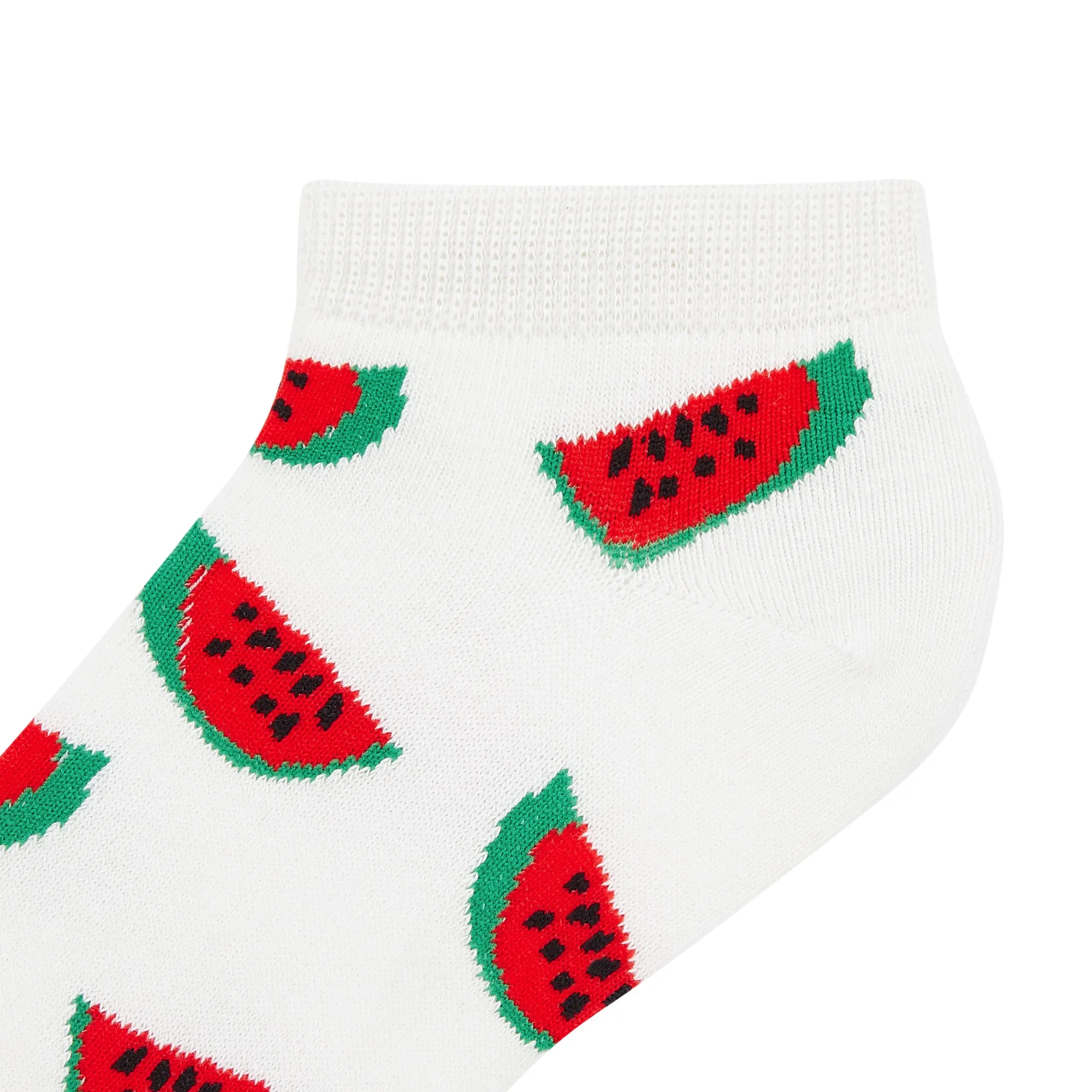 Watermelon Printed Ankle Socks