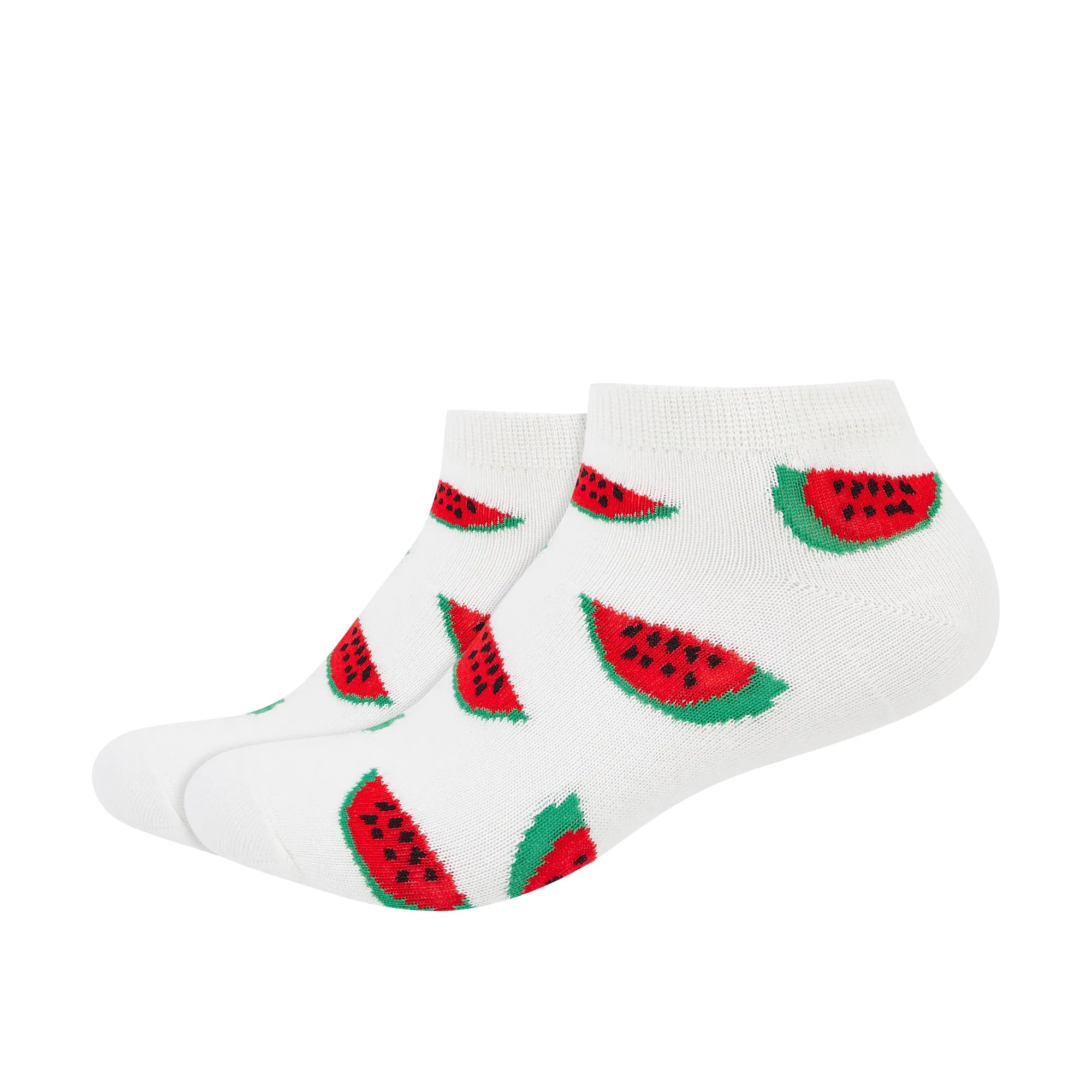 Watermelon Printed Ankle Socks