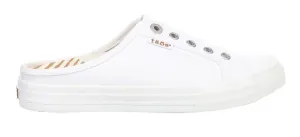 WOMEN'S TAOS EZ SOUL SNEAKER | WHITE CANVAS