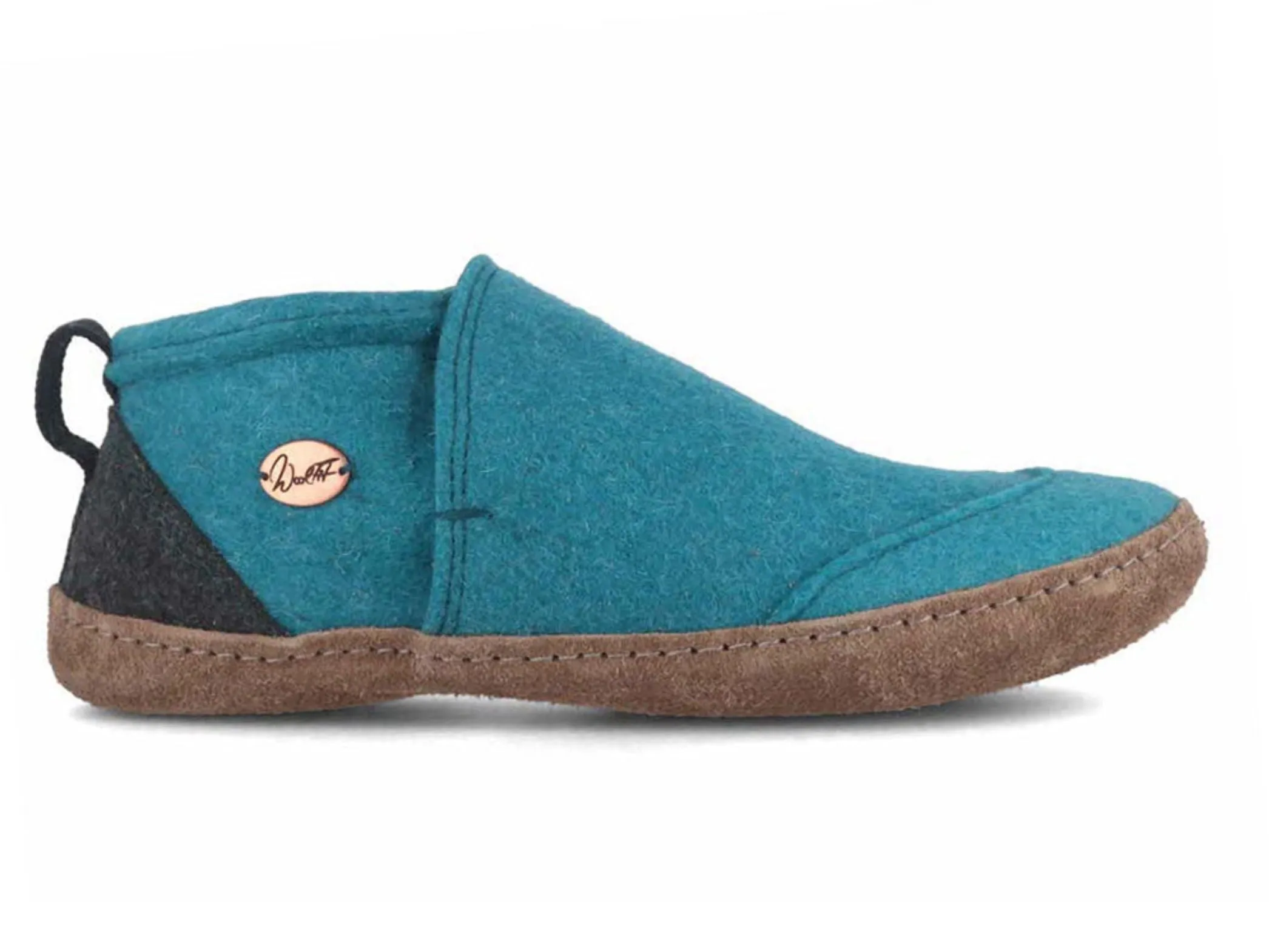 WoolFit Taiga | Felt Slipper Boots with Leather Sole