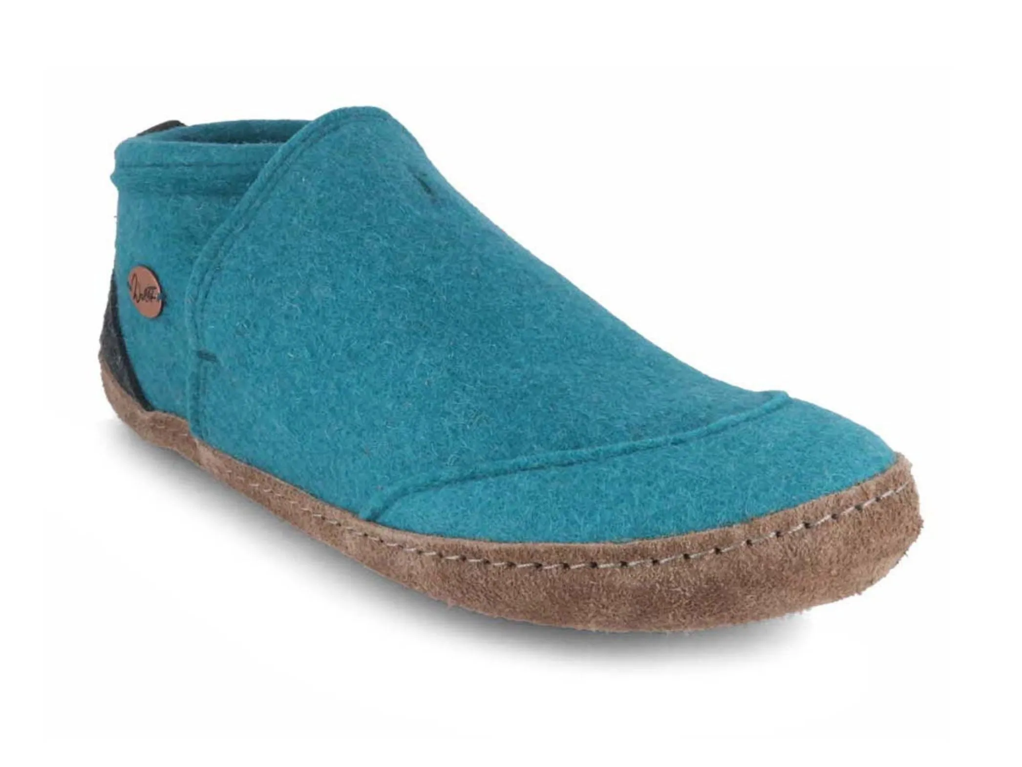 WoolFit Taiga | Felt Slipper Boots with Leather Sole