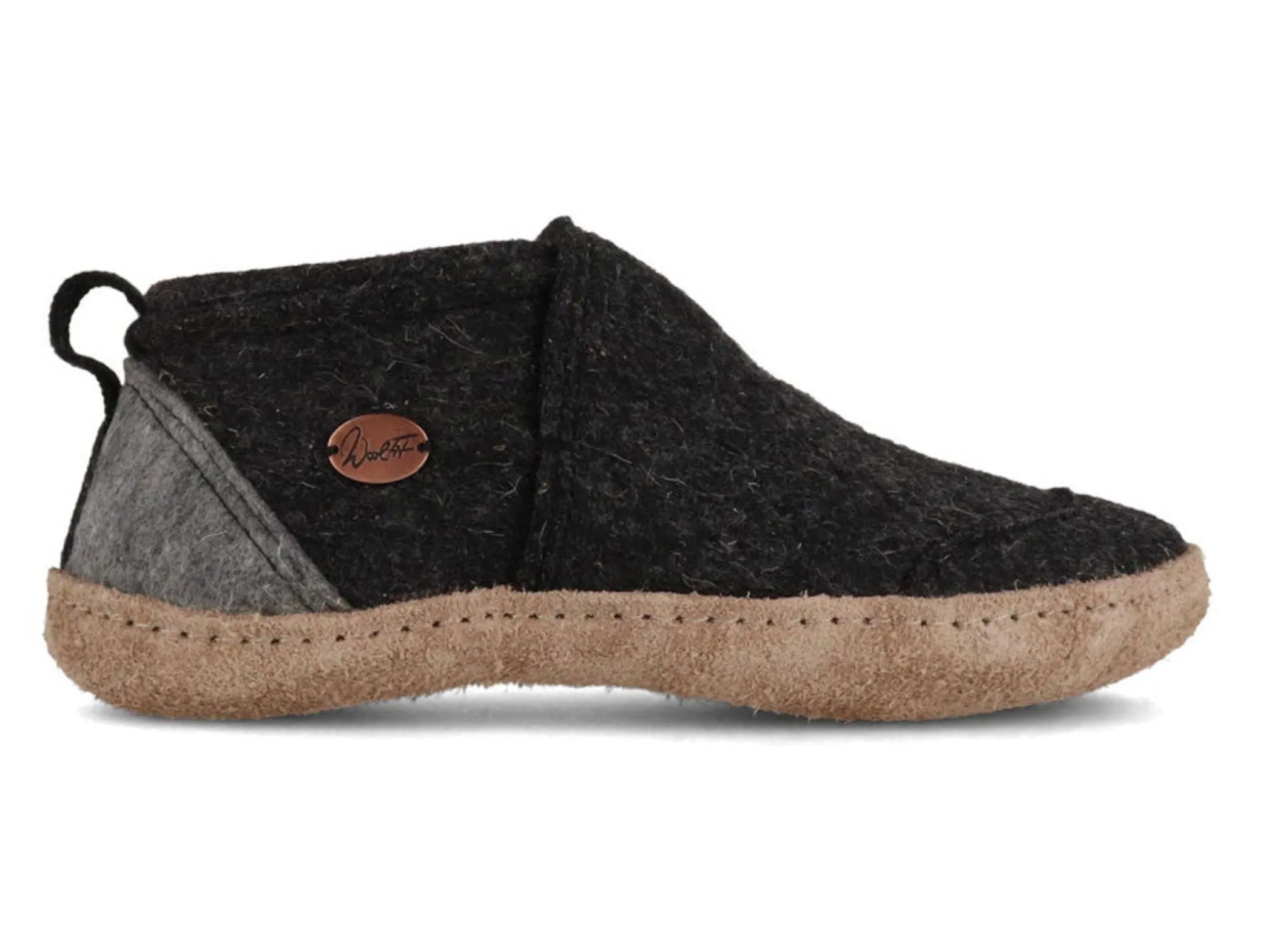 WoolFit Taiga | Felt Slipper Boots with Leather Sole