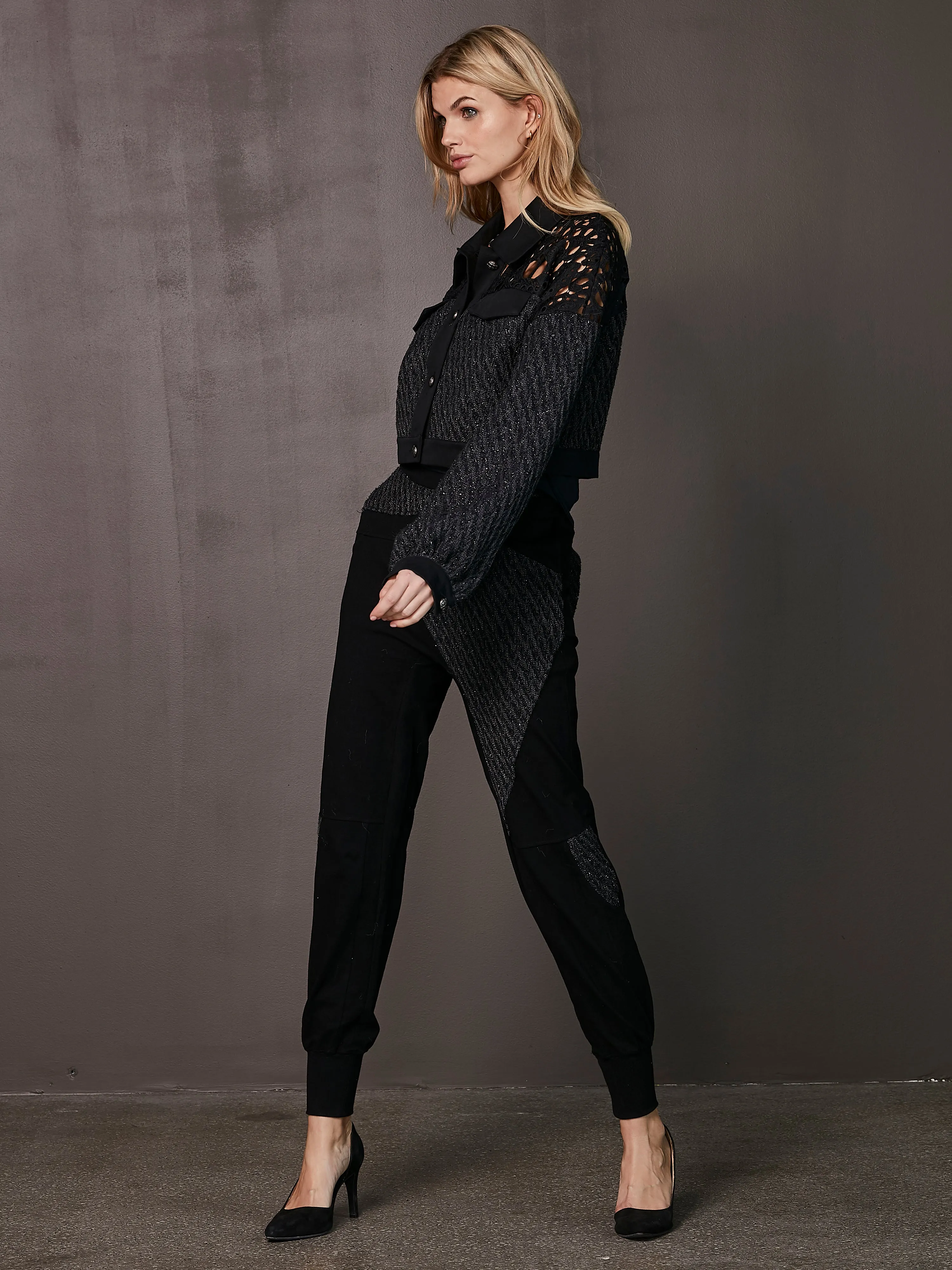 XANDRA trousers - Black