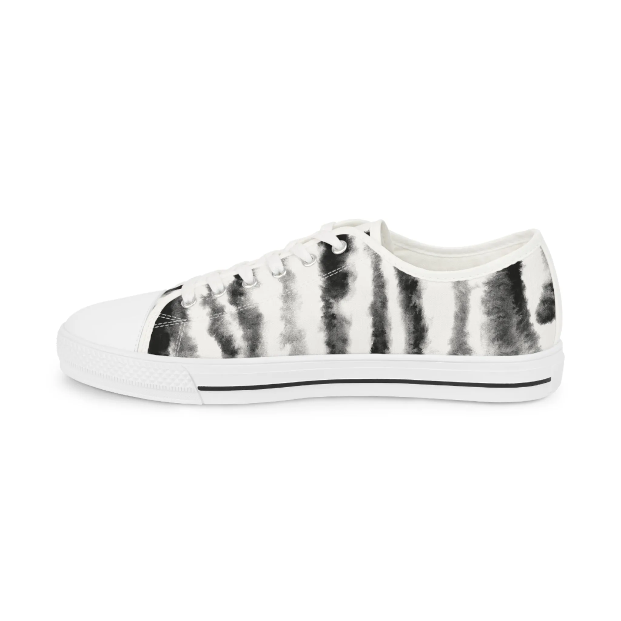 Zebra Stripes Men's Low Top Sneakers